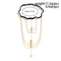 Thumbnail for Trendy Layered Butterfly Charm Elastic Thigh Leg Chain