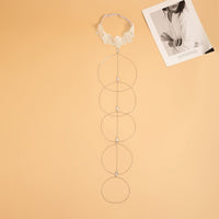 Thumbnail for Trendy Layered Crystal Charm Elastic Lace Thigh Leg Chain