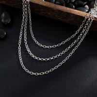 Thumbnail for Trendy Layered Hollow Star Pendant Trouser Chain - ArtGalleryZen