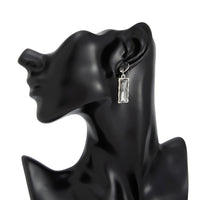 Thumbnail for Trendy Rhinestone Dangle Earrings - ArtGalleryZen