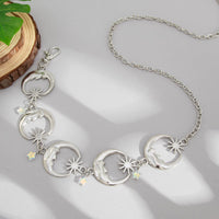 Thumbnail for Trendy Star Charm Sun Moon Waist Chain