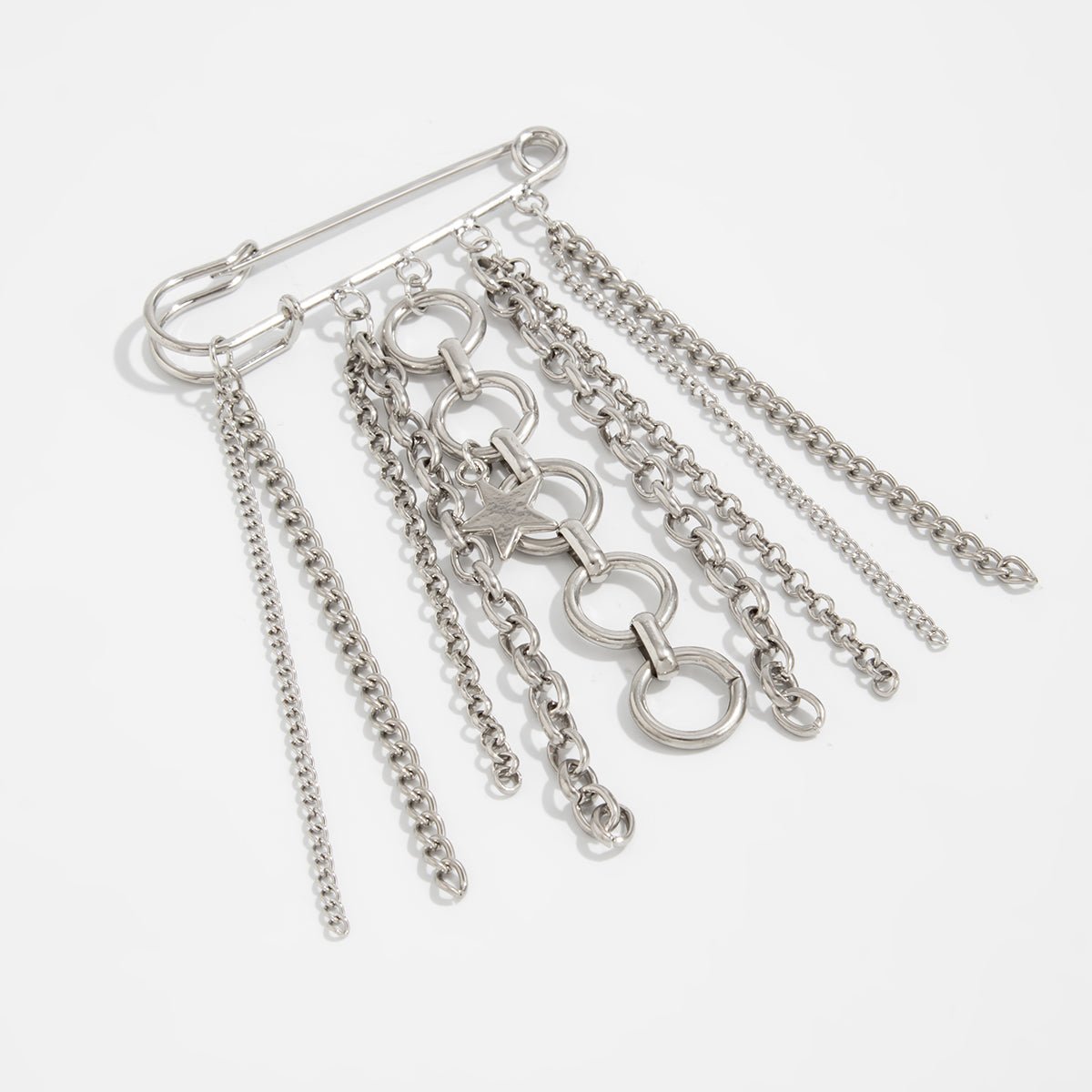 Trendy Star Tassel Trouser Pin - ArtGalleryZen