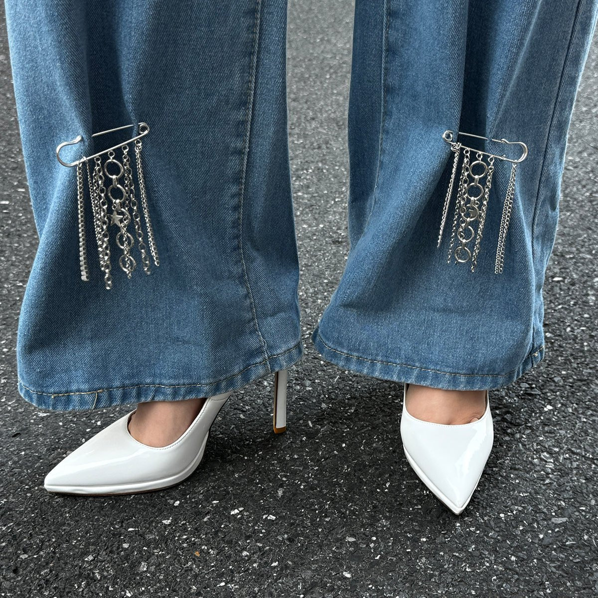 Trendy Star Tassel Trouser Pin - ArtGalleryZen