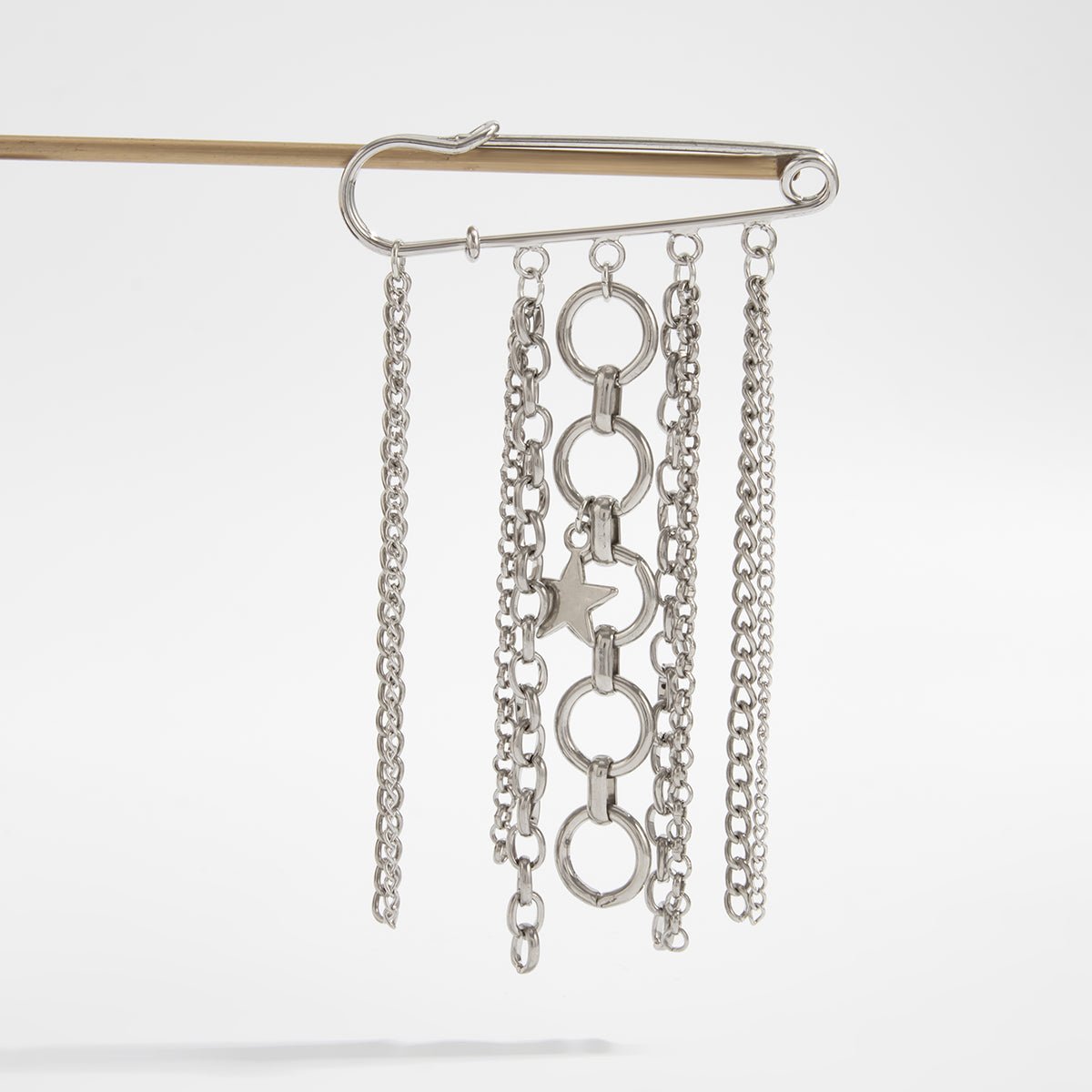 Trendy Star Tassel Trouser Pin - ArtGalleryZen