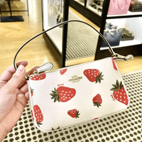 Thumbnail for Trendy Strawberry Leather Shoulder Bag - ArtGalleryZen