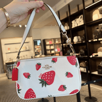 Thumbnail for Trendy Strawberry Leather Shoulder Bag - ArtGalleryZen