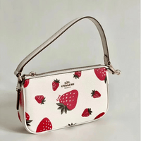 Thumbnail for Trendy Strawberry Leather Shoulder Bag - ArtGalleryZen