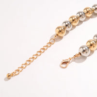 Thumbnail for Trendy Two Tone Ball Chain Bracelet - ArtGalleryZen