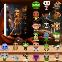 Thumbnail for Tung Tung Tung Sahur Italian Brainrot Advent Countdown Calendar With 24pcs Keychain - ArtGalleryZen