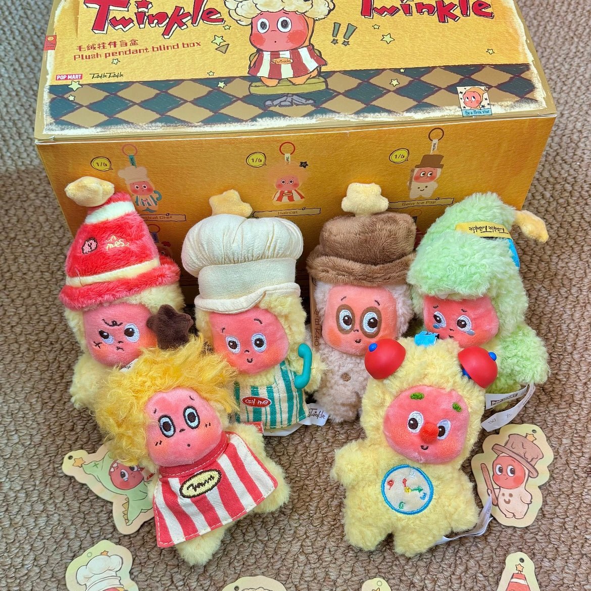 Twinkle Twinkle Sweet Dreams Forecast Series Plush Pendant Blind Box - ArtGalleryZen