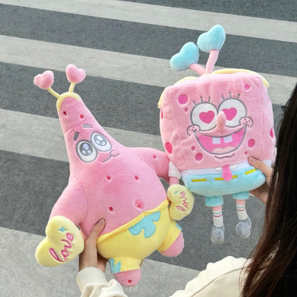 Valentine's Day Edition SpongeBob SquarePants Patrick Star Plush Doll - ArtGalleryZen