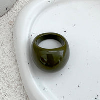 Thumbnail for Vintage Chunky Resin Ring - ArtGalleryZen