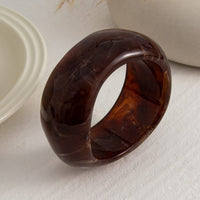 Thumbnail for Vintage Chunky Wide Cuff Resin Wise Cuff Bangle Bracelet