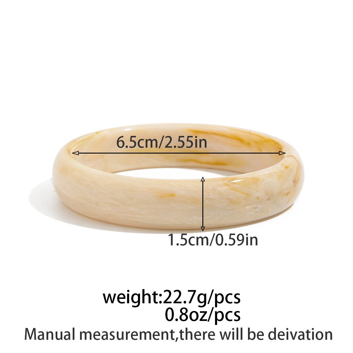 Vintage Irregular Wavy Bangle Bracelet Set - ArtGalleryZen