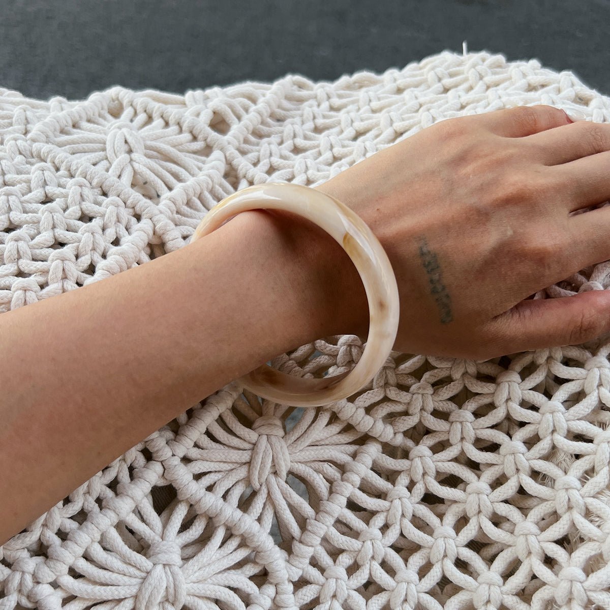 Vintage Irregular Wavy Bangle Bracelet Set - ArtGalleryZen