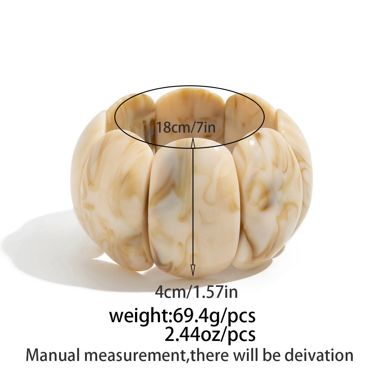 Vintage Irregular Wavy Bangle Bracelet Set - ArtGalleryZen