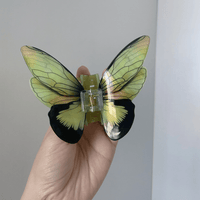 Thumbnail for Vivid Green Butterfly Acrylic Hair Claw Hair Clip