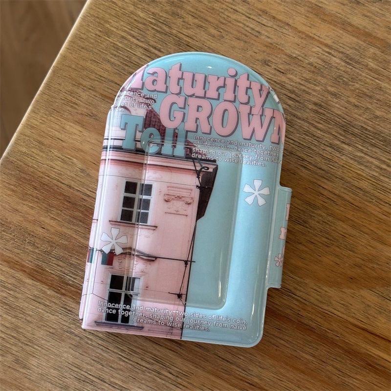 Waffles Strawberry Cake Kpop 3 Inch Mini Photocard Album - ArtGalleryZen