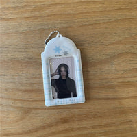 Thumbnail for Winter Snowflake Kpop Keychain Photocard Holder - ArtGalleryZen