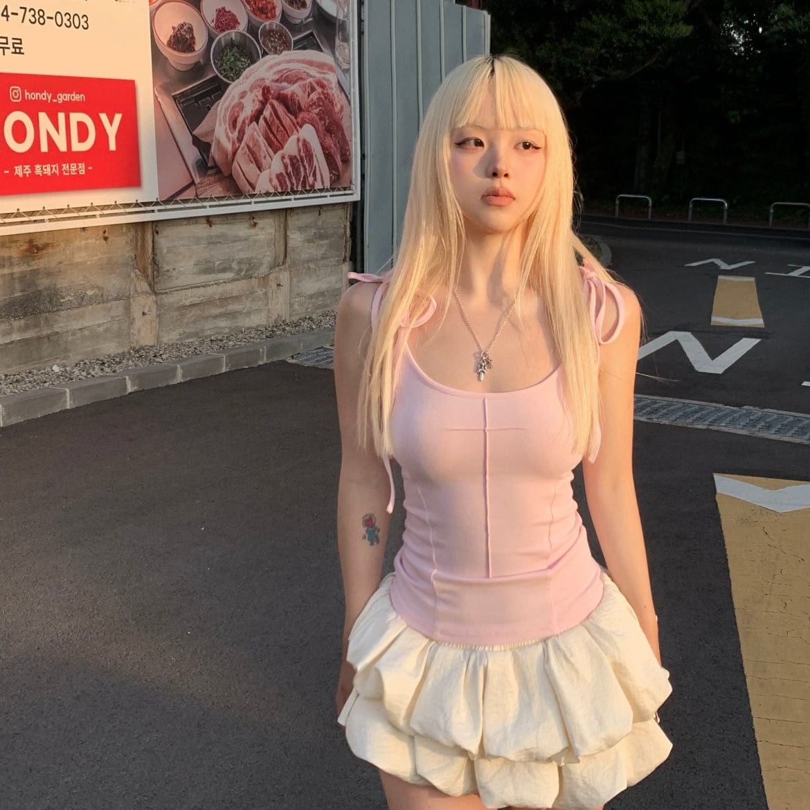 Y2K Angel Wing Sleeveless Tank Top - ArtGalleryZen