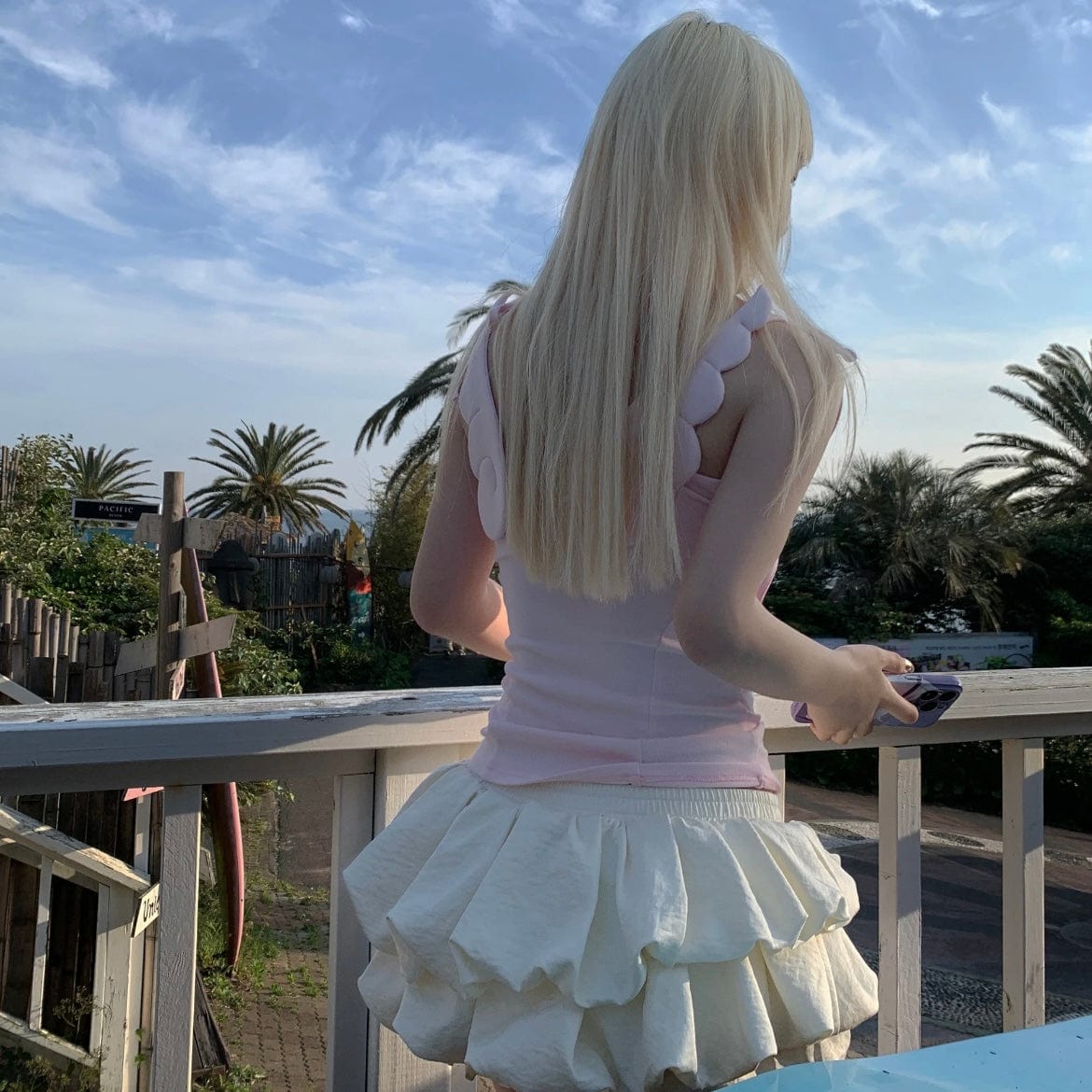 Y2K Angel Wing Sleeveless Tank Top - ArtGalleryZen