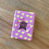 Thumbnail for Y2K Flower Heart Bow Kpop 3 Inch Mini Photocard Album - ArtGalleryZen