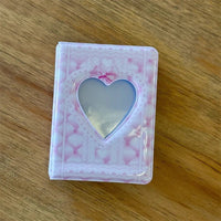 Thumbnail for Y2K Flower Heart Bow Kpop 3 Inch Mini Photocard Album - ArtGalleryZen