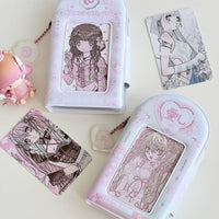 Thumbnail for Y2K Heart Narutomaki Kpop 3 Inch Mini Photocard Album - ArtGalleryZen