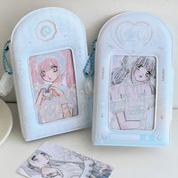 Thumbnail for Y2K Heart Narutomaki Kpop 3 Inch Mini Photocard Album - ArtGalleryZen