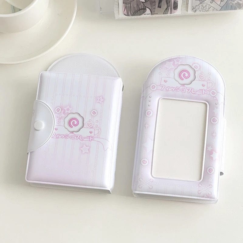 Y2K Heart Narutomaki Kpop 3 Inch Mini Photocard Album