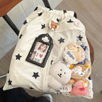 Thumbnail for Y2k Star Kpop Fan Display Drawstring Backpack - ArtGalleryZen