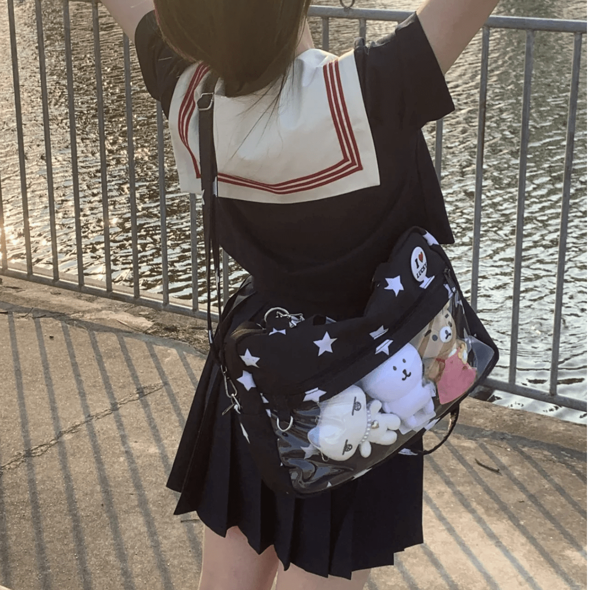 Y2K Star Kpop Fan Display Shoulder Crossbody Bag - ArtGalleryZen