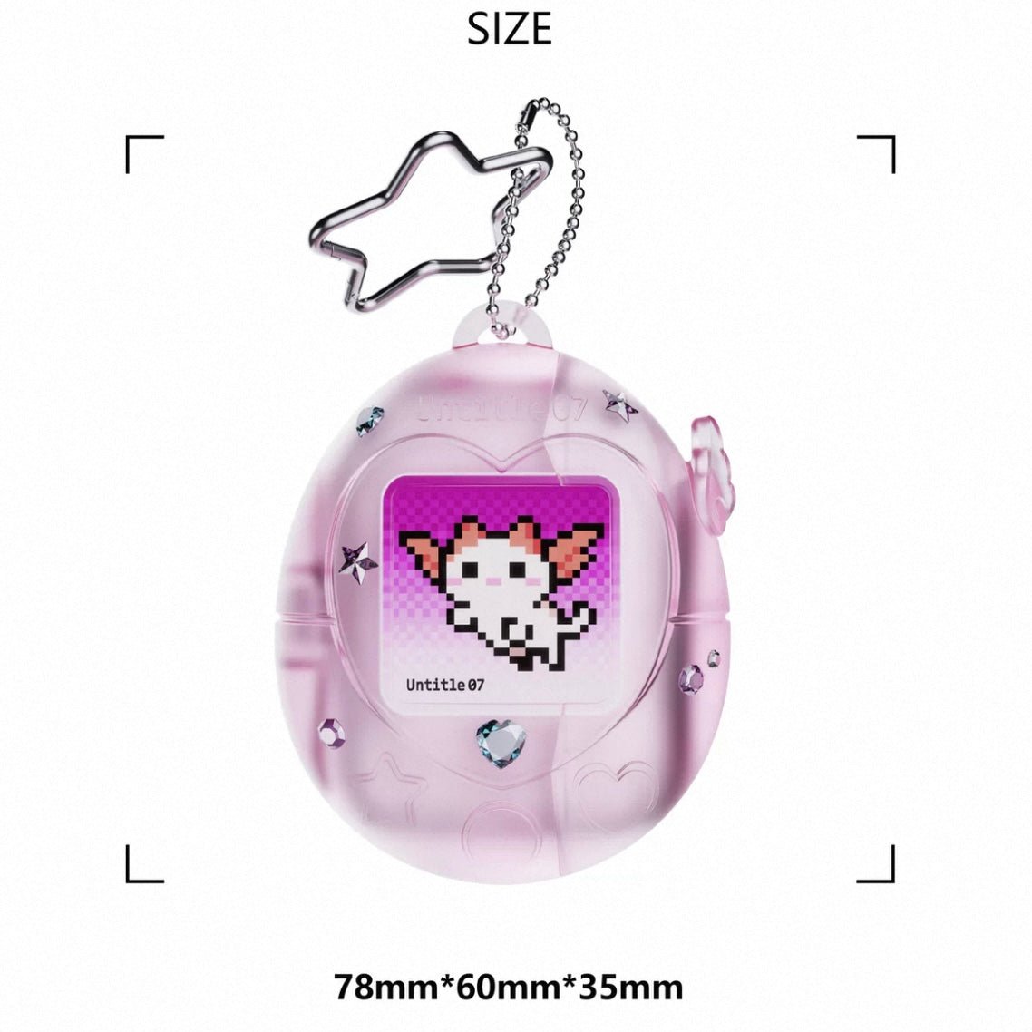 Y2K Tamagotchi Untitle 07 AirPods Earphone Case - ArtGalleryZen