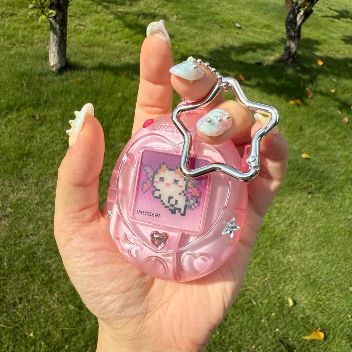 Y2K Tamagotchi Untitle 07 AirPods Earphone Case - ArtGalleryZen