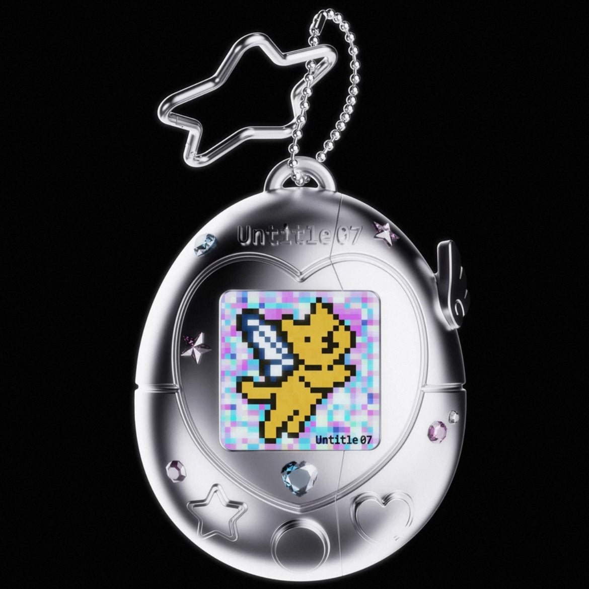 Y2K Tamagotchi Untitle 07 AirPods Earphone Case - ArtGalleryZen
