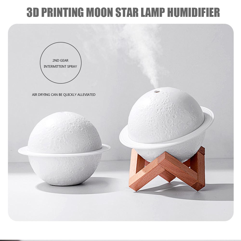 3D Moon Air Humidifier Night Light - ArtGalleryZen