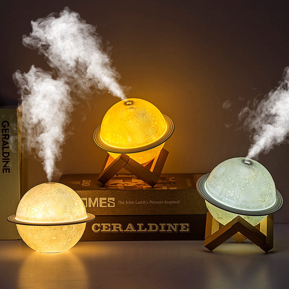 3D Moon Air Humidifier Night Light - ArtGalleryZen