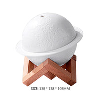 Thumbnail for 3D Moon Air Humidifier Night Light - ArtGalleryZen