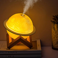 Thumbnail for 3D Moon Air Humidifier Night Light - ArtGalleryZen