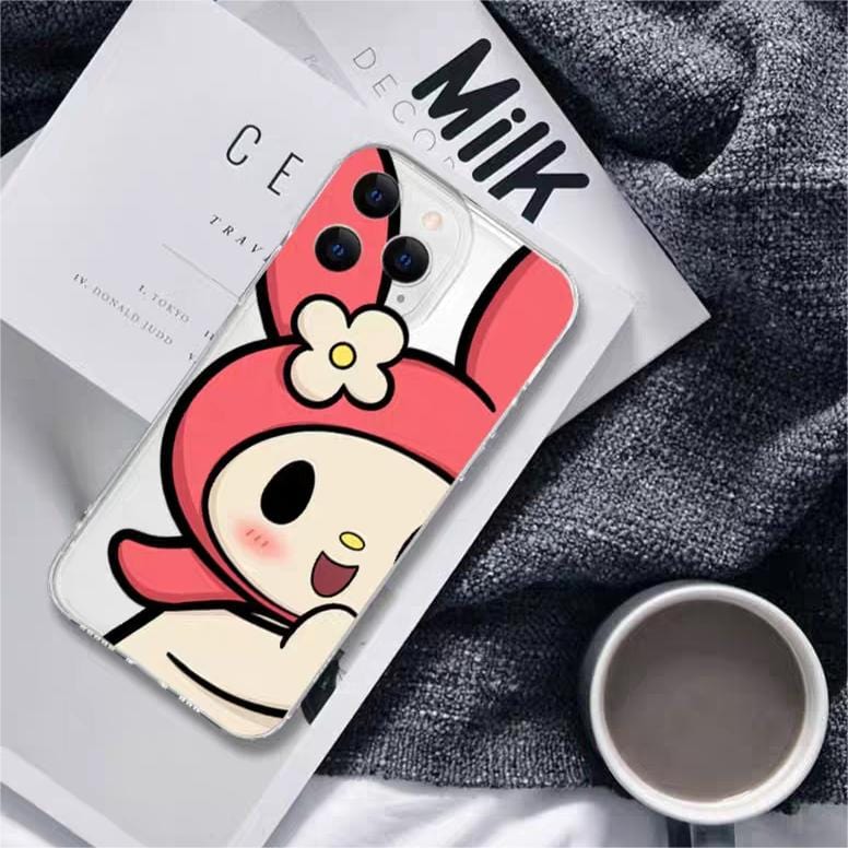 Anime My Melody Kuromi Kawaii iPhone Case - ArtGalleryZen