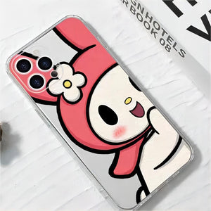 Anime My Melody Kuromi Kawaii Iphone Case 