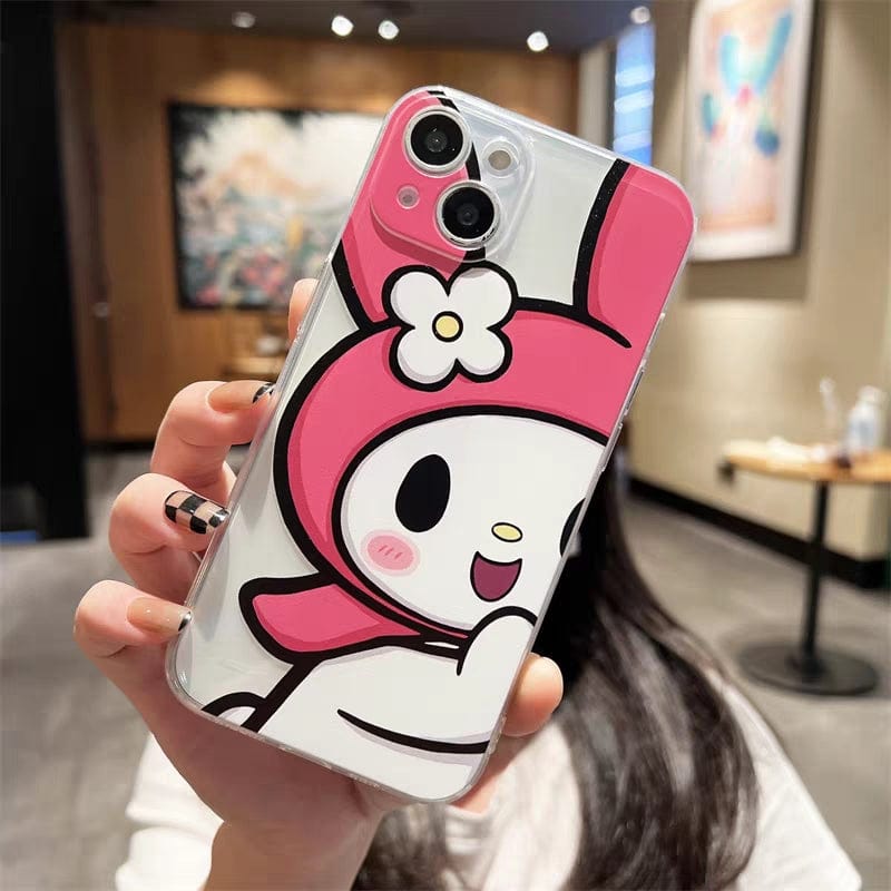 Anime My Melody Kuromi Kawaii iPhone Case | ArtGalleryZen