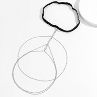 Thumbnail for Bohemian Layered Rhinestone Inlaid Elastic Saturn Thigh Leg Chain - ArtGalleryZen