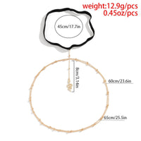 Thumbnail for Boho Gold Silver Tone Layered Snake Charm Elastic Thigh Leg Chain - ArtGalleryZen