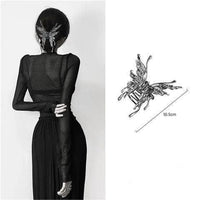 Thumbnail for Chic Abstract Hollow Butterfly Chignon Claw Clip Hair Clip - ArtGalleryZen