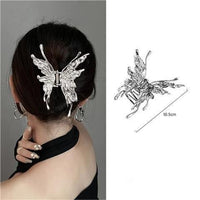 Thumbnail for Chic Abstract Hollow Butterfly Chignon Claw Clip Hair Clip - ArtGalleryZen