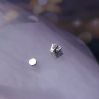 Thumbnail for Chic Cubic Zirconia Helix Non Piercing Magnetic Stud Earring - ArtGalleryZen