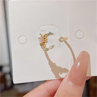 Thumbnail for Chic CZ Inlaid Opal Moon Phase Ring - ArtGalleryZen