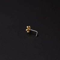 Thumbnail for Chic CZ Inlaid Snowflake Moon Phase Star Titanium Nose Piercing Nose Stud - ArtGalleryZen