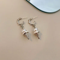 Thumbnail for Chic Dangling Ice Cream Pearl Earrings - ArtGalleryZen